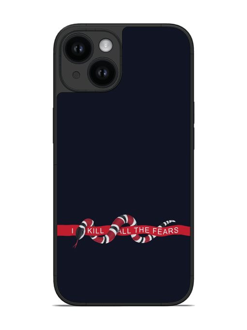 Typography Slogan Snake Glossy Soft Edge Case