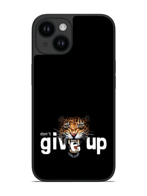 Don'T Give Slogan Glossy Soft Edge Case