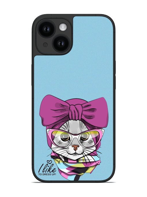 Vector Cat Glasses Glossy Soft Edge Case