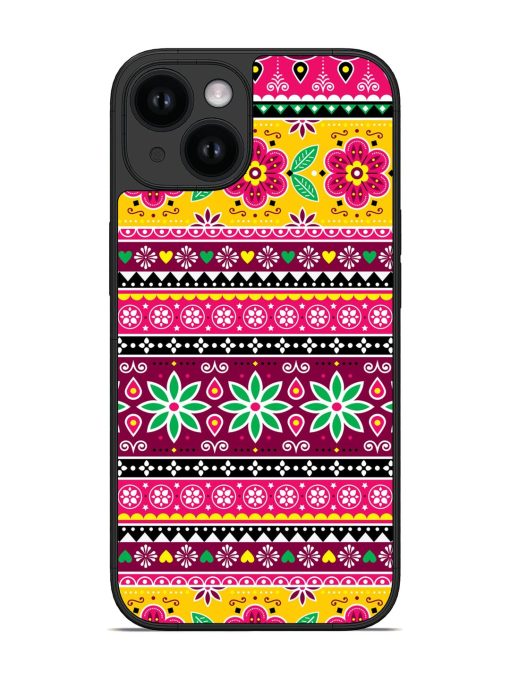 Yellow And Pink Mandala Truck Glossy Soft Edge Case