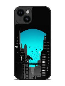 City View Illustration Glossy Soft Edge Case