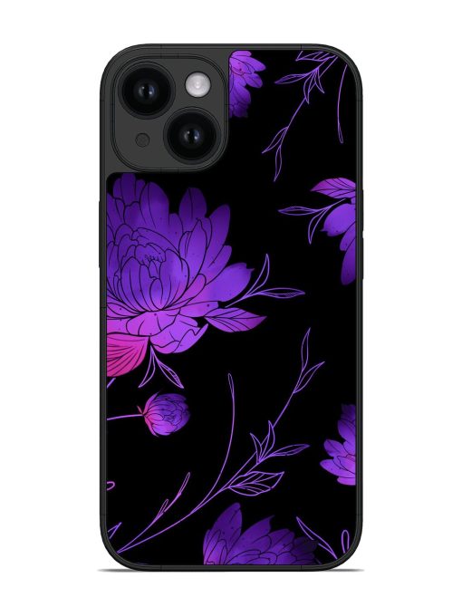 Neon Lotus Glossy Soft Edge Case