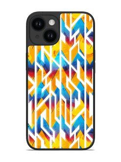 Abstract Grunge Geometric Glossy Soft Edge Case