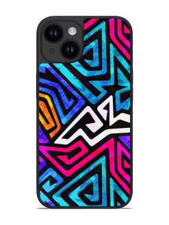 Bright Maze Seamless Glossy Soft Edge Case