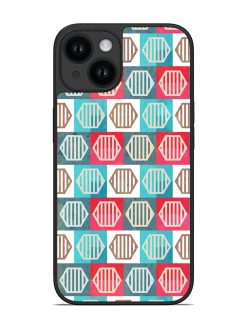 Colored Geometric Seamless Glossy Soft Edge Case