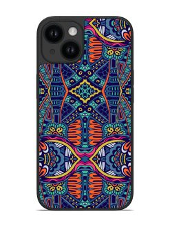 Abstract Festive Colorful Glossy Soft Edge Case