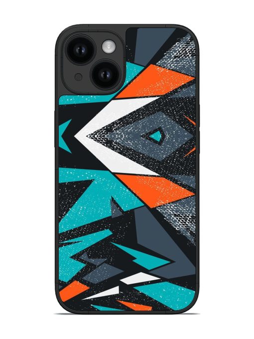 Abstract Geometric Seamless Glossy Soft Edge Case