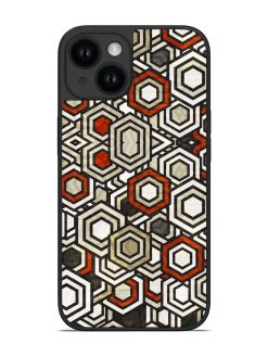 Abstract Grunge Cell Glossy Soft Edge Case