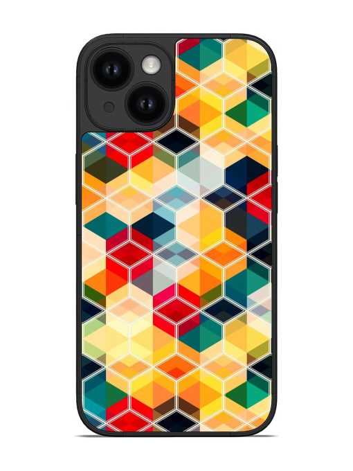 Abstract Mosaic Vector Glossy Soft Edge Case