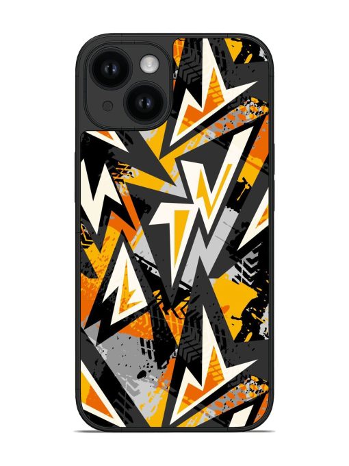 Abstract Seamless Chaotic Glossy Soft Edge Case