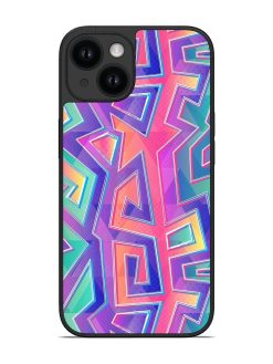 Bright Geometric Seamless Glossy Soft Edge Case