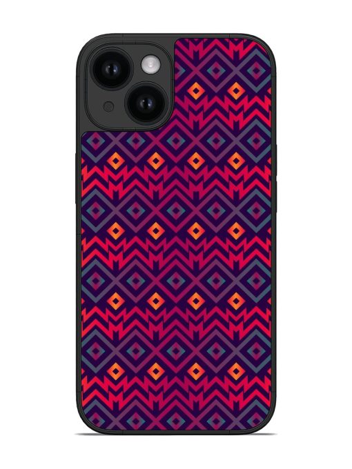 Bright Vintage Geometric Glossy Soft Edge Case