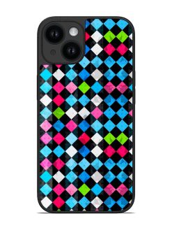 Color Rhombus Seamless Glossy Soft Edge Case