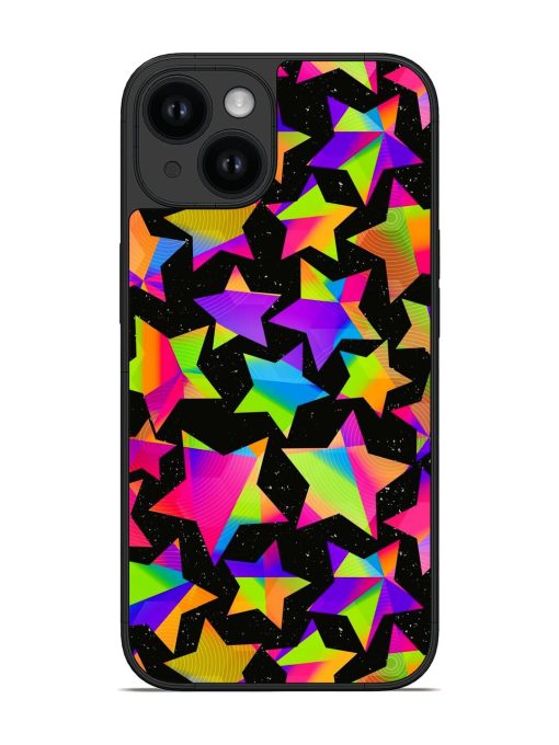 Colored Space Star Glossy Soft Edge Case
