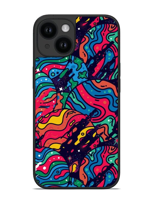 Colorful Abstract Space Glossy Soft Edge Case