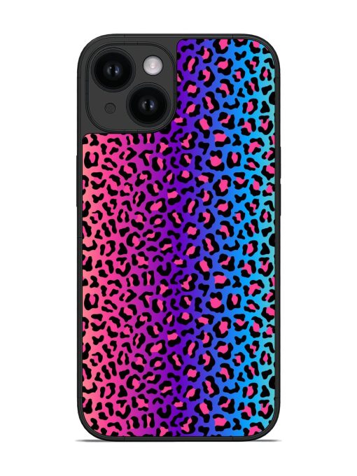 Colorful Leopard Seamless Glossy Soft Edge Case