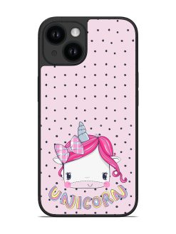Cute Cartoon Unicorn Glossy Soft Edge Case