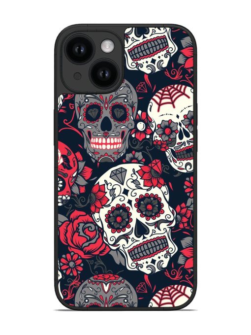 Day Dead Colorful Glossy Soft Edge Case