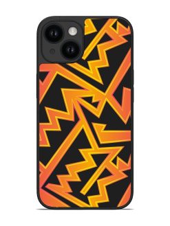 Fire Geometric Seamless Glossy Soft Edge Case