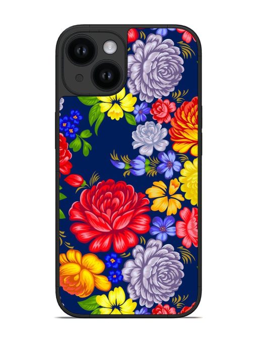 Floral Seamless Pattern Glossy Soft Edge Case