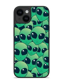 Green Gradient Alien Glossy Soft Edge Case