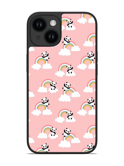 Panda Seamless Pattern Glossy Soft Edge Case