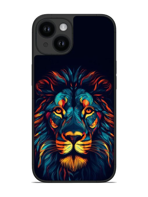 Colorful Lion Glossy Soft Edge Case