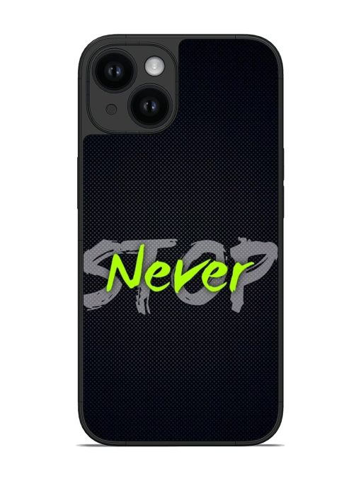 Never Stop Glossy Soft Edge Case