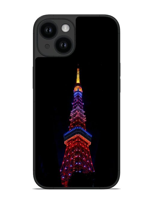 Eiffel Tower Night View Glossy Soft Edge Case