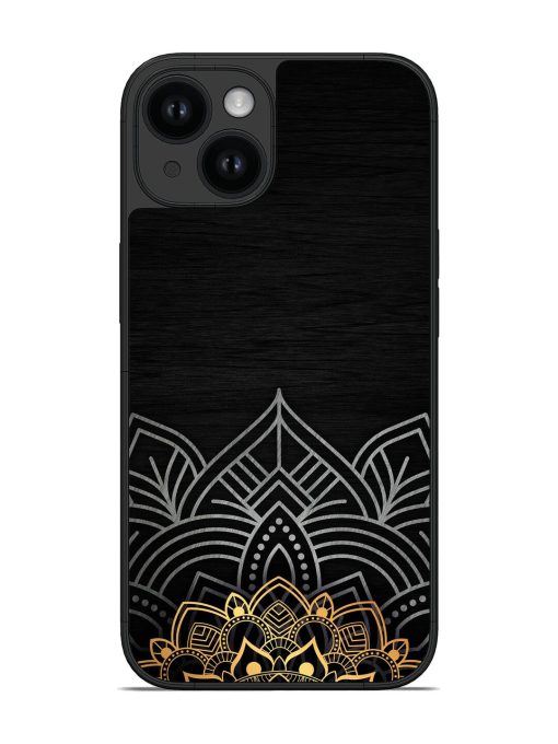 Decorative Golden Pattern Glossy Soft Edge Case