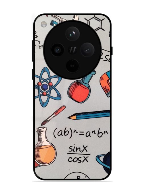 Science Doodle Glossy Soft Edge Case for Oppo Find X8