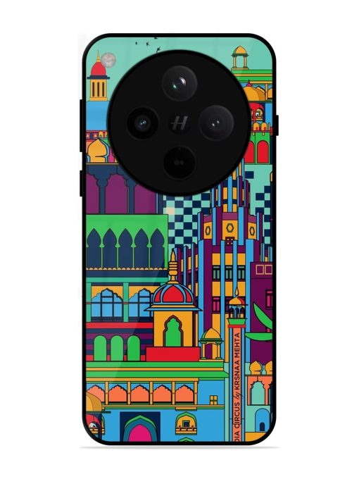 Indian Tapestry Glossy Soft Edge Case for Oppo Find X8