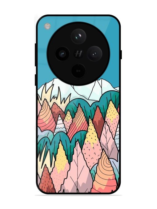 Mountain Dreamscape Glossy Soft Edge Case for Oppo Find X8