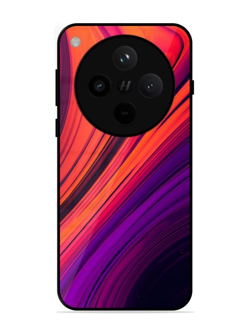 Crimson Curls Glossy Soft Edge Case for Oppo Find X8