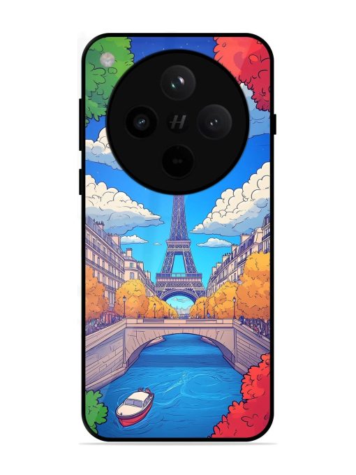 Parisian Panorama Glossy Soft Edge Case for Oppo Find X8