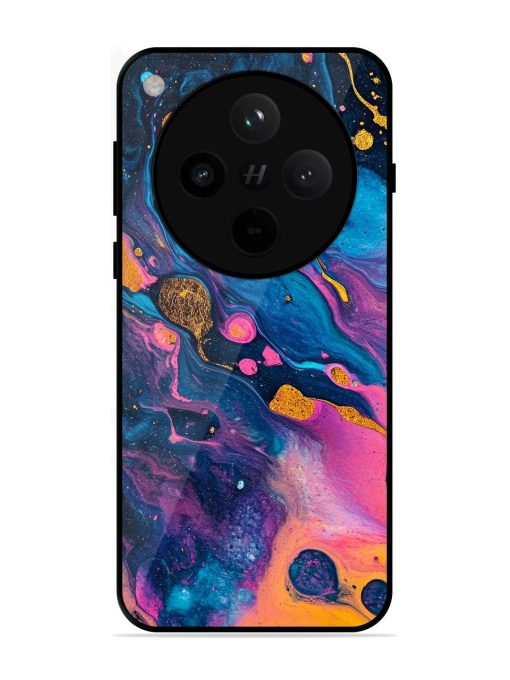Cosmic Swirl Glossy Soft Edge Case for Oppo Find X8