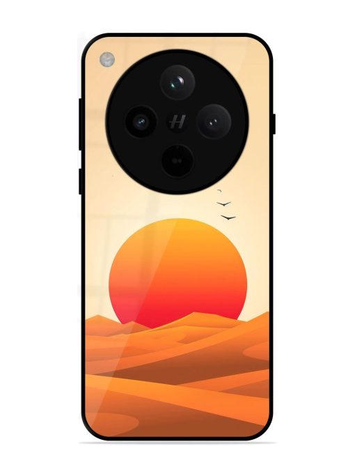 Desert Sunset Glossy Soft Edge Case for Oppo Find X8