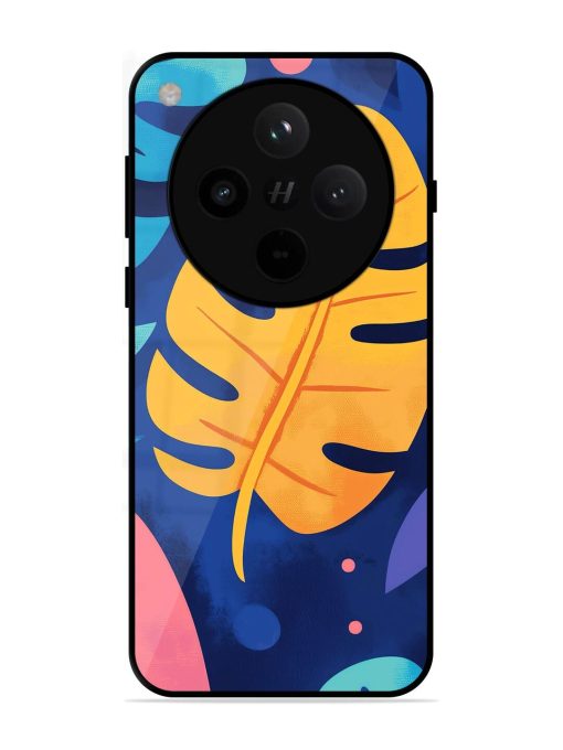 Tropical Tapestry Glossy Soft Edge Case for Oppo Find X8