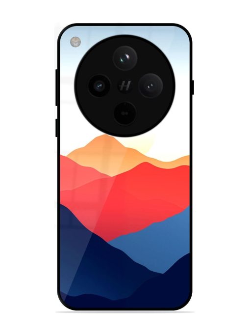 Sunset Peaks Glossy Soft Edge Case for Oppo Find X8