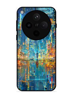 Neon Metropolis Glossy Soft Edge Case for Oppo Find X8