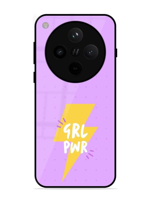 Girl Power Spark Glossy Soft Edge Case for Oppo Find X8
