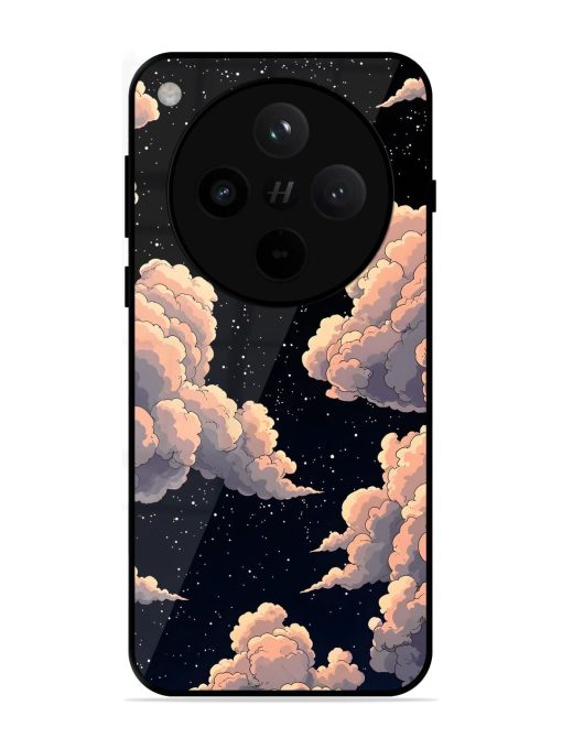 Starry Night Dreams Glossy Soft Edge Case for Oppo Find X8