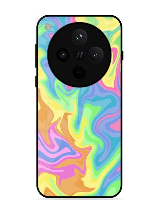 Whimsical Swirl Glossy Soft Edge Case for Oppo Find X8