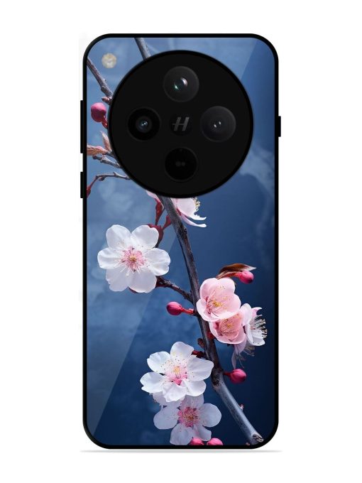 Delicate Blossoms Glossy Soft Edge Case for Oppo Find X8