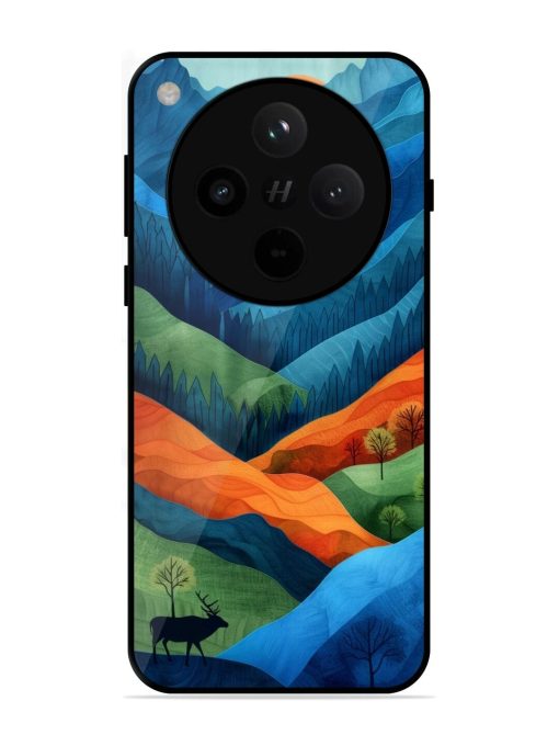 Layers Of The Land Glossy Soft Edge Case for Oppo Find X8
