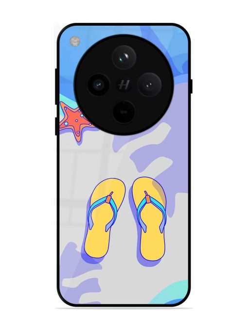 Sandy Toes And Salty Seas Glossy Soft Edge Case for Oppo Find X8