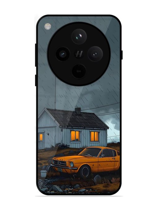 Rainy Day Retreat Glossy Soft Edge Case for Oppo Find X8