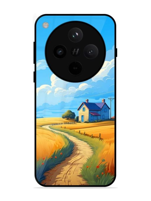 Countryside Cottage Glossy Soft Edge Case for Oppo Find X8