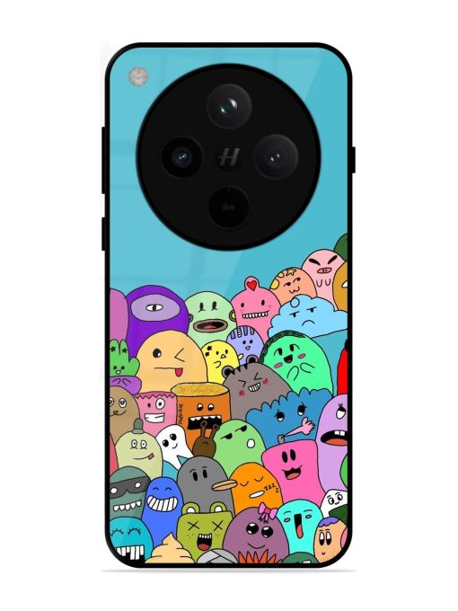 Monster Mash Glossy Soft Edge Case for Oppo Find X8