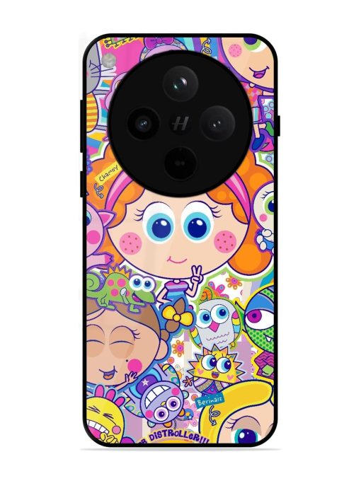 Distroller Friends Glossy Soft Edge Case for Oppo Find X8